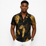 VHYT 44 - Short Sleeves Shirt for Men - Sarman Fashion - Wholesale Clothing Fashion Brand for Men from Canada