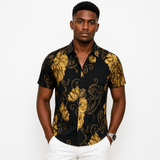 VHYT 44 - Short Sleeves Shirt for Men - Sarman Fashion - Wholesale Clothing Fashion Brand for Men from Canada