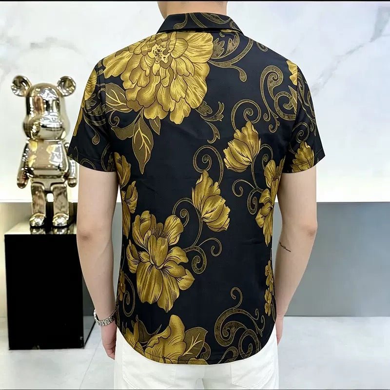 VHYT 44 - Short Sleeves Shirt for Men - Sarman Fashion - Wholesale Clothing Fashion Brand for Men from Canada