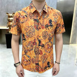 VHYT 45 - Short Sleeves Shirt for Men - Sarman Fashion - Wholesale Clothing Fashion Brand for Men from Canada