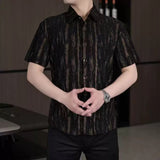 VHYT 49 - Short Sleeves Shirt for Men - Sarman Fashion - Wholesale Clothing Fashion Brand for Men from Canada