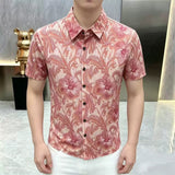 VHYT 50 - Short Sleeves Shirt for Men - Sarman Fashion - Wholesale Clothing Fashion Brand for Men from Canada