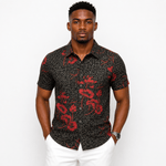 VHYT 52 - Short Sleeves Shirt for Men - Sarman Fashion - Wholesale Clothing Fashion Brand for Men from Canada