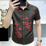 VHYT 52 - Short Sleeves Shirt for Men - Sarman Fashion - Wholesale Clothing Fashion Brand for Men from Canada