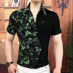 VHYT 54 - Short Sleeves Shirt for Men - Sarman Fashion - Wholesale Clothing Fashion Brand for Men from Canada