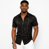 VHYT 58 - Short Sleeves Shirt for Men - Sarman Fashion - Wholesale Clothing Fashion Brand for Men from Canada
