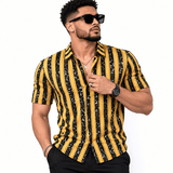 VHYT 62 - Short Sleeves Shirt for Men - Sarman Fashion - Wholesale Clothing Fashion Brand for Men from Canada