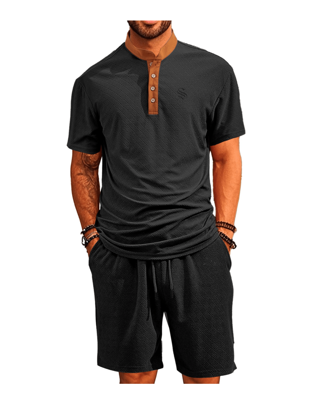 VIJHI - Top & Shorts for Men - Sarman Fashion - Wholesale Clothing Fashion Brand for Men from Canada