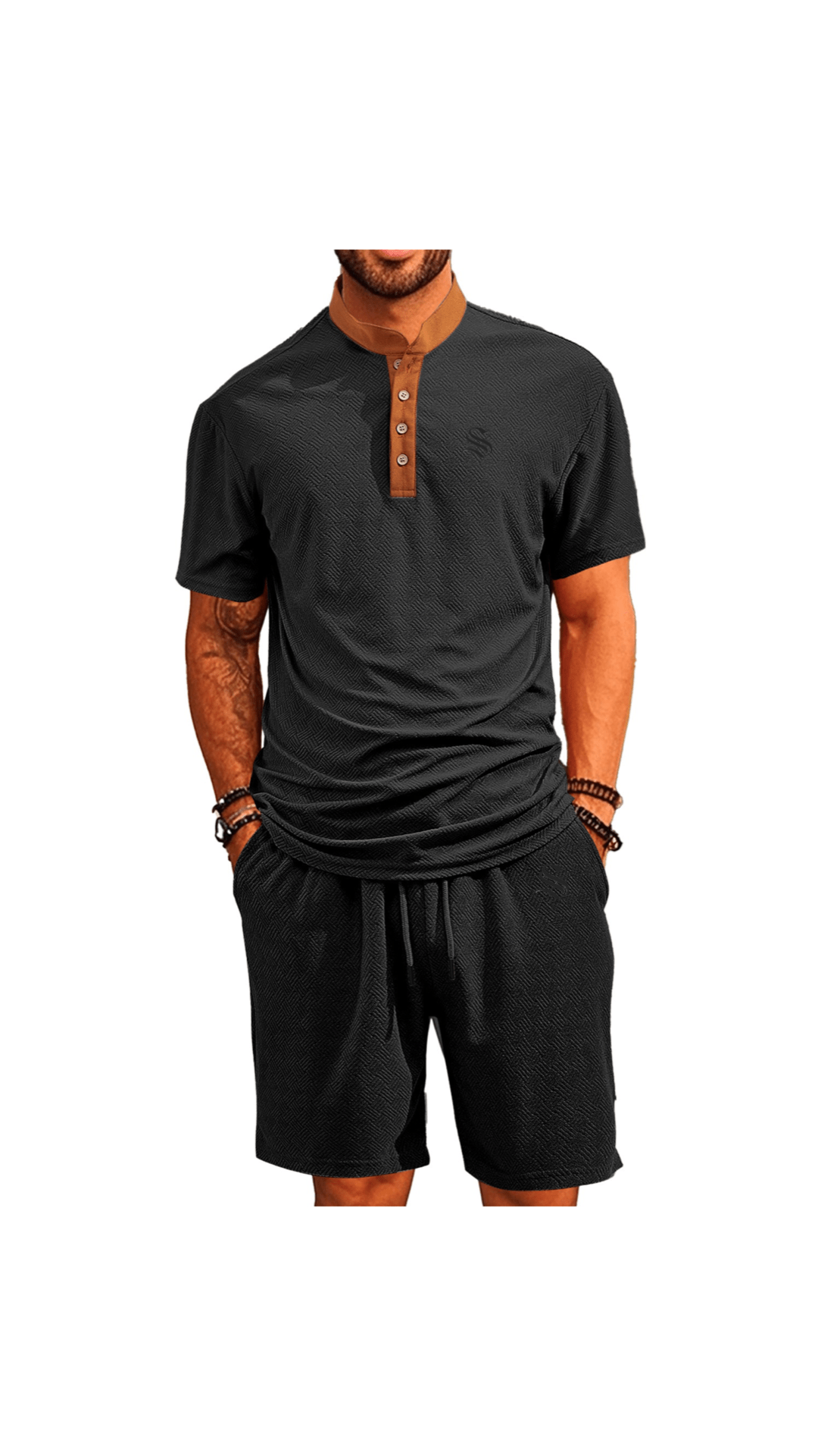 VIJHI - Top & Shorts for Men - Sarman Fashion - Wholesale Clothing Fashion Brand for Men from Canada