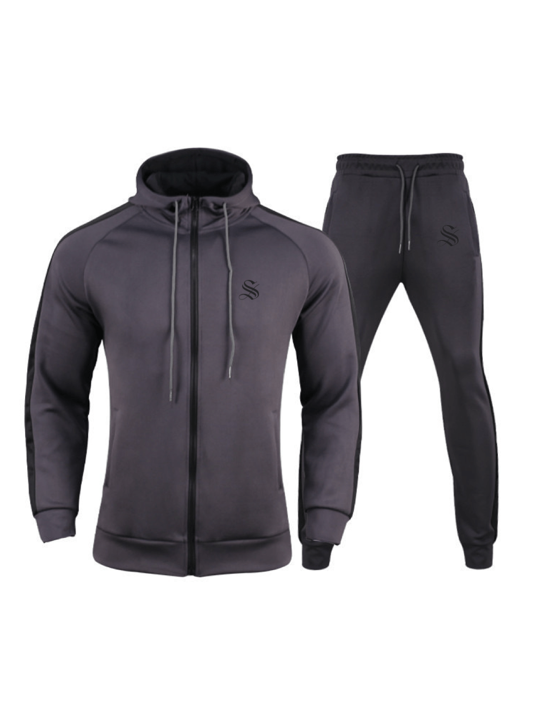 Vino - Complete Set - Long Sleeves Hoodie & Joggers for Men - Sarman Fashion - Wholesale Clothing Fashion Brand for Men from Canada