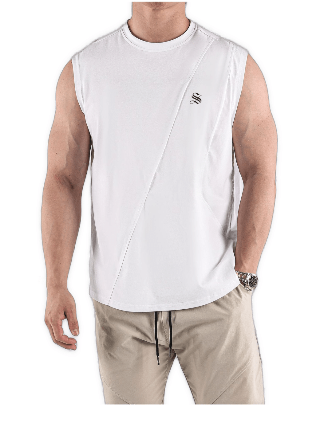 Vipa - Tank Top for Men - Sarman Fashion - Wholesale Clothing Fashion Brand for Men from Canada