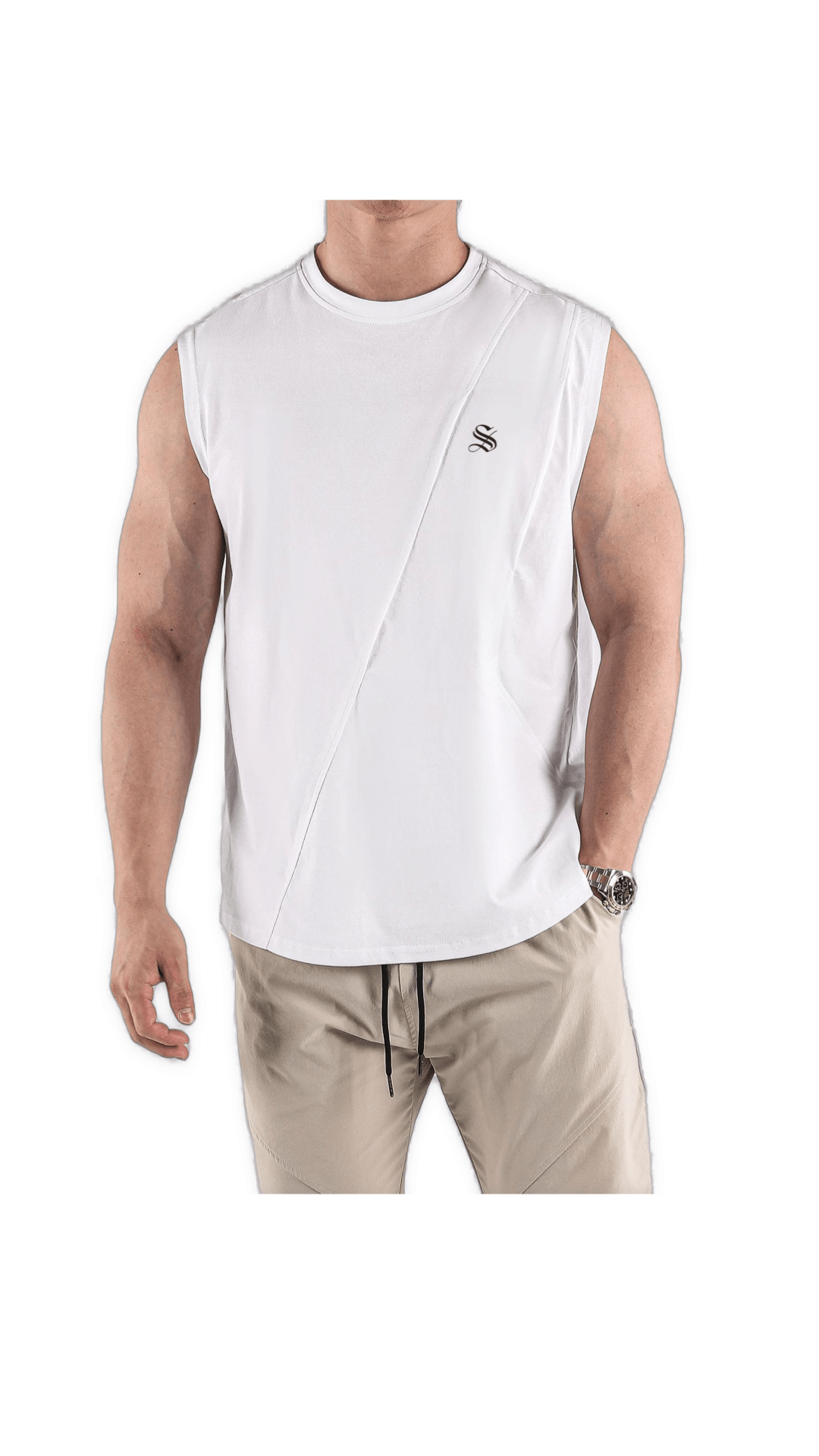 Vipa - Tank Top for Men - Sarman Fashion - Wholesale Clothing Fashion Brand for Men from Canada