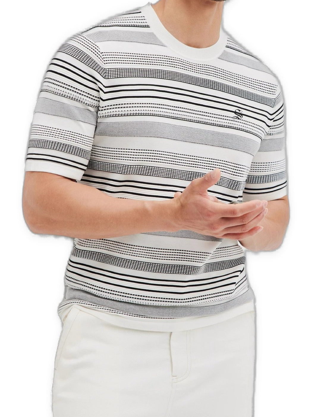Vivi - T-Shirt for Men - Sarman Fashion - Wholesale Clothing Fashion Brand for Men from Canada
