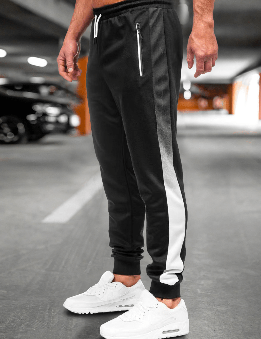 Viz No - Joggers for Men - Sarman Fashion - Wholesale Clothing Fashion Brand for Men from Canada
