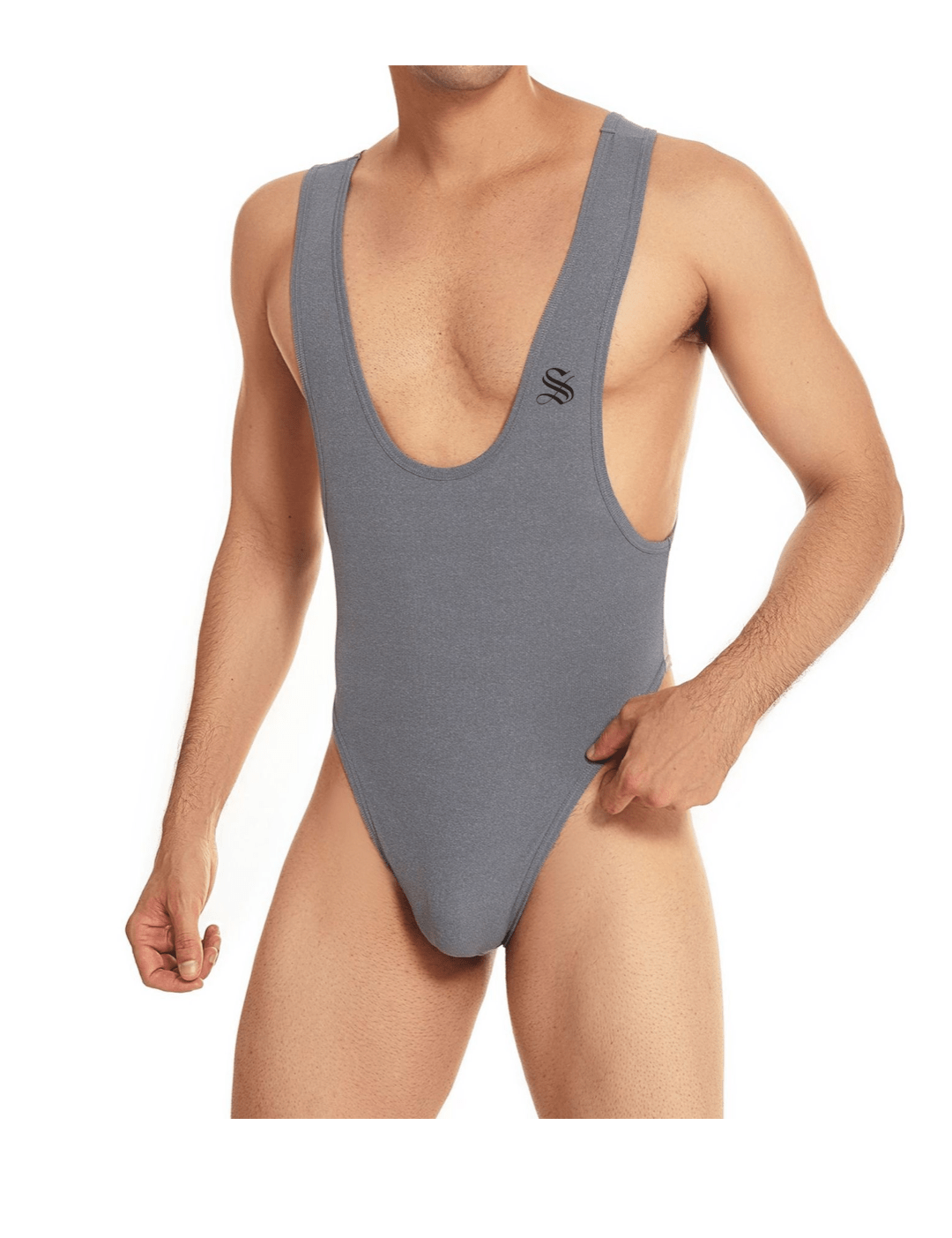 Vizra - Jumpsuit Leggings for Men - Sarman Fashion - Wholesale Clothing Fashion Brand for Men from Canada