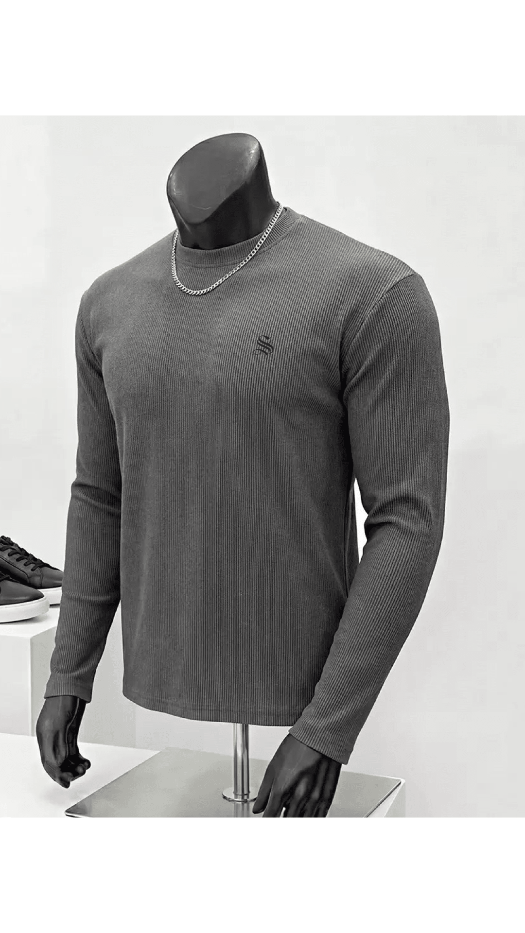 Vizuna 5 - Long Sleeve Shirt for Men - Sarman Fashion - Wholesale Clothing Fashion Brand for Men from Canada
