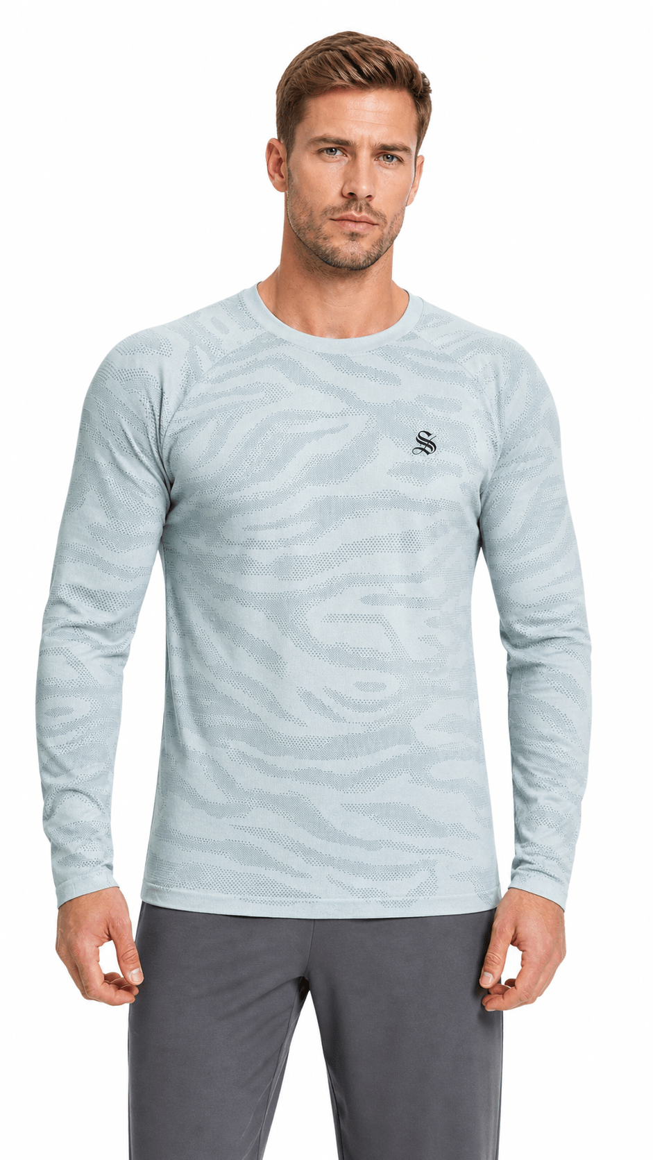 Vizuna - Long Sleeve Shirt for Men - Sarman Fashion - Wholesale Clothing Fashion Brand for Men from Canada