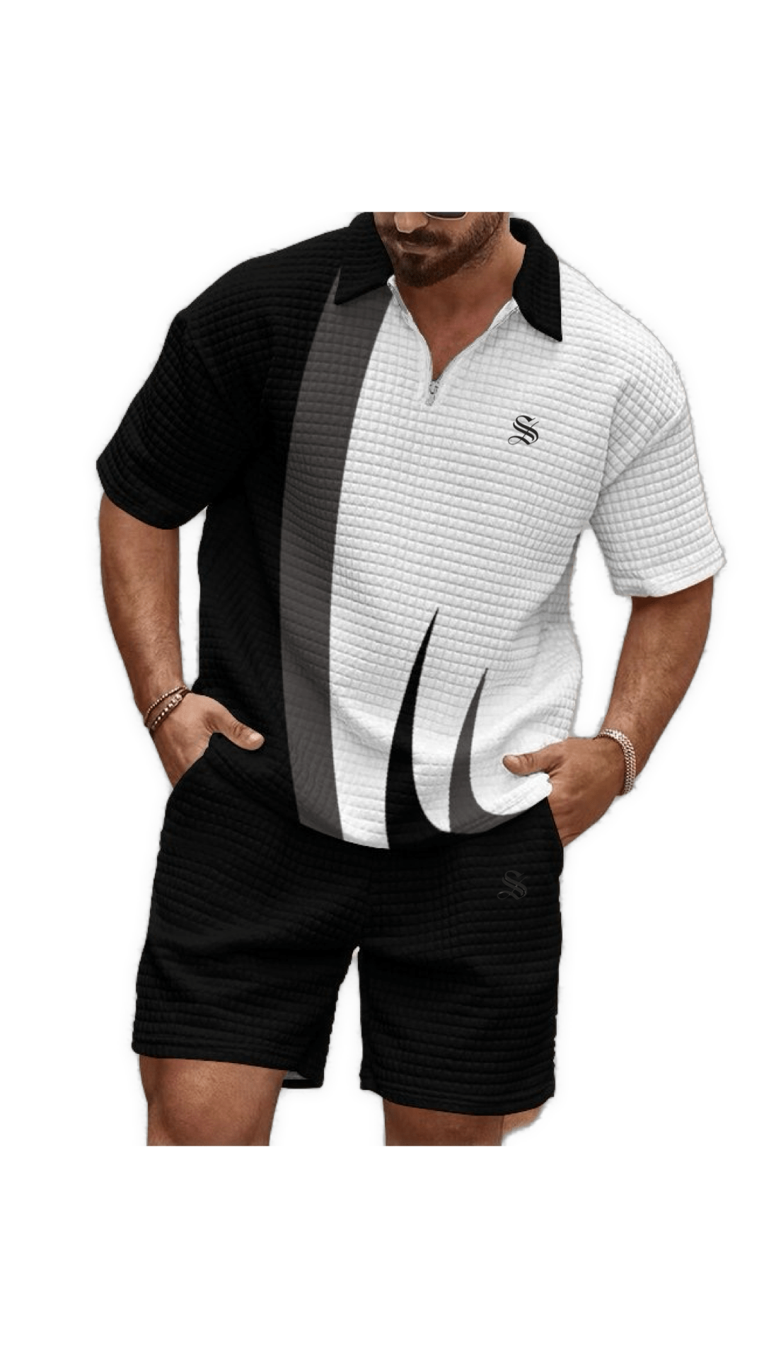 VJOT 10 - Top & Shorts for Men - Sarman Fashion - Wholesale Clothing Fashion Brand for Men from Canada