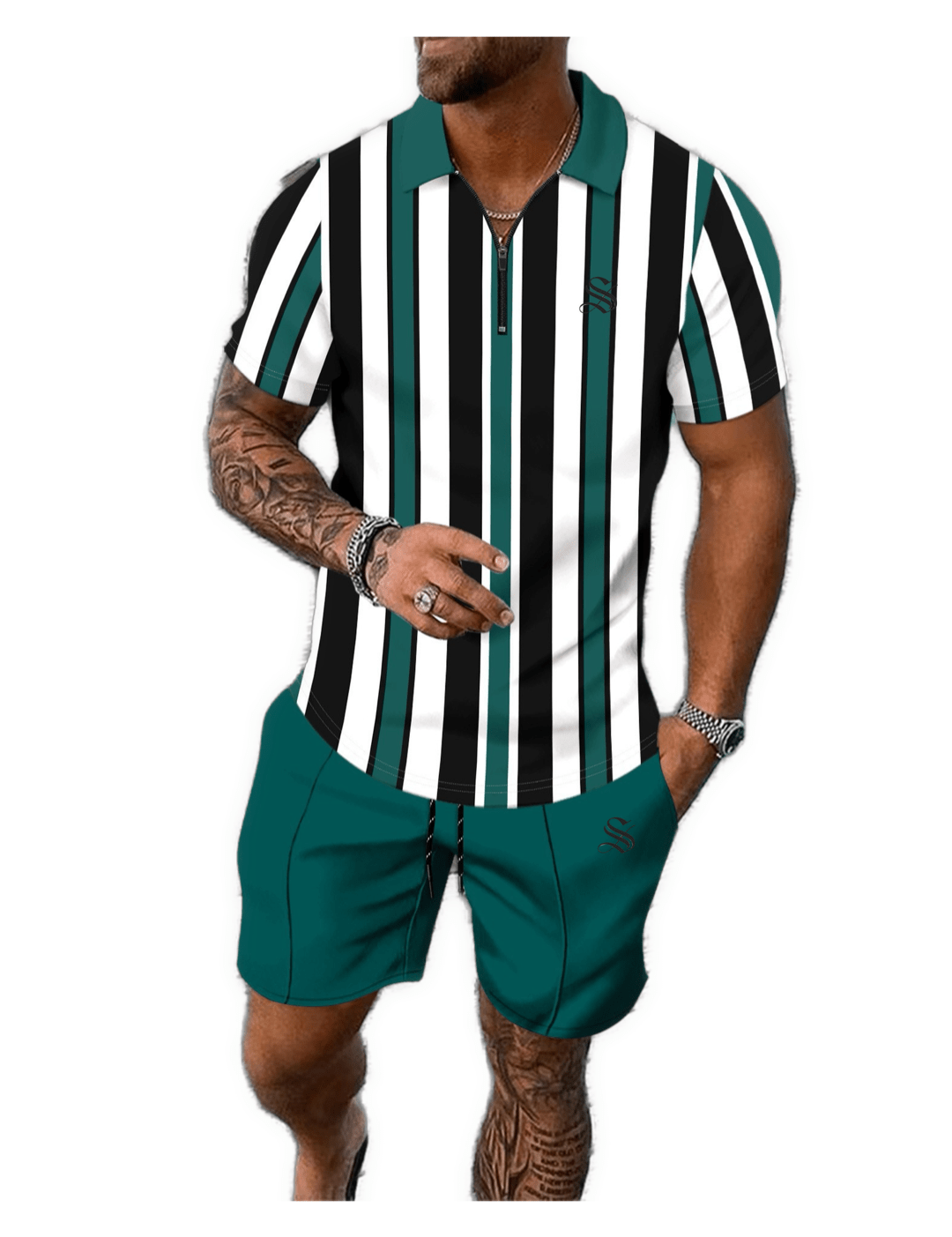 VJOT 23 - Top & Shorts for Men - Sarman Fashion - Wholesale Clothing Fashion Brand for Men from Canada