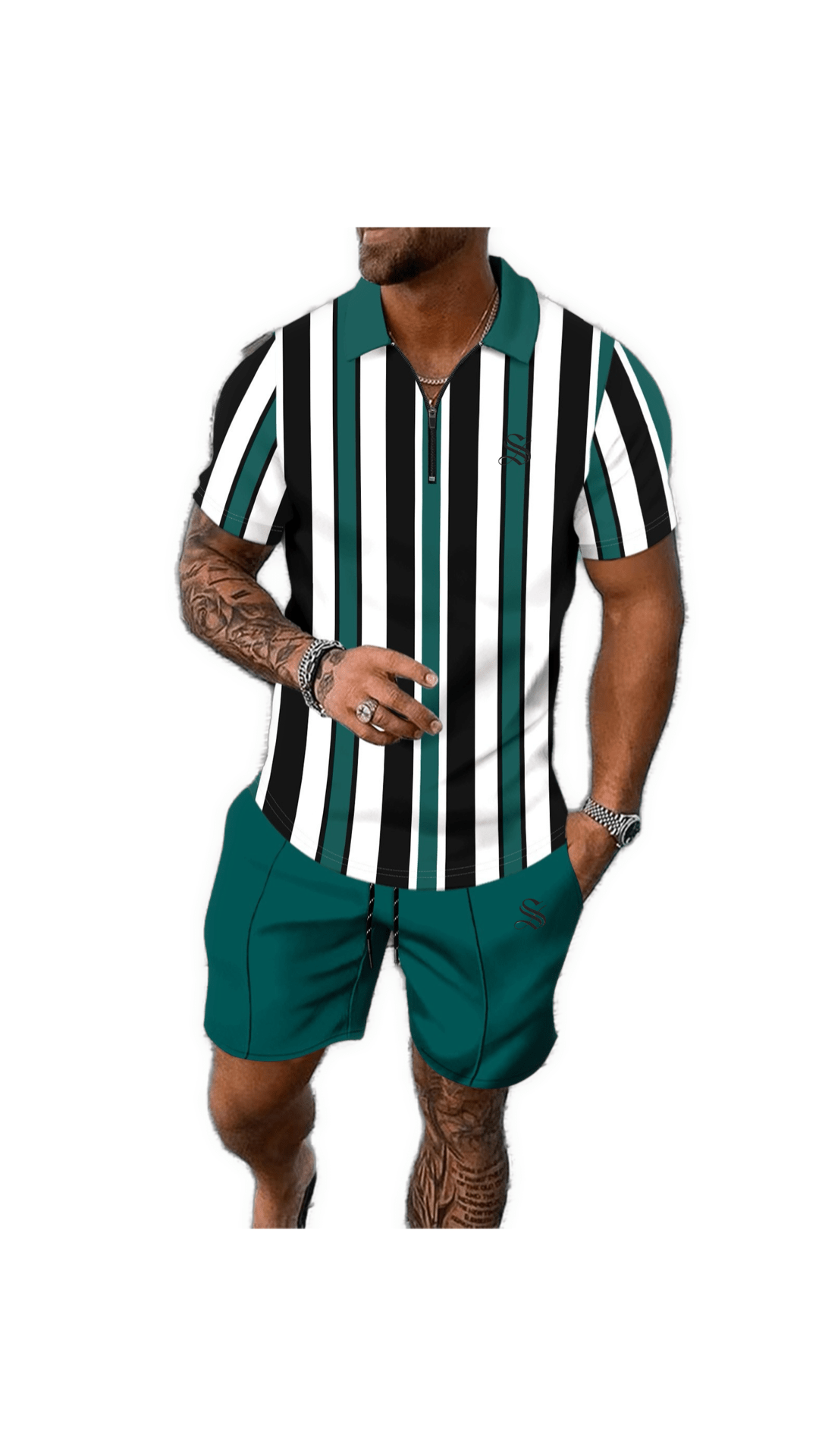 VJOT 23 - Top & Shorts for Men - Sarman Fashion - Wholesale Clothing Fashion Brand for Men from Canada