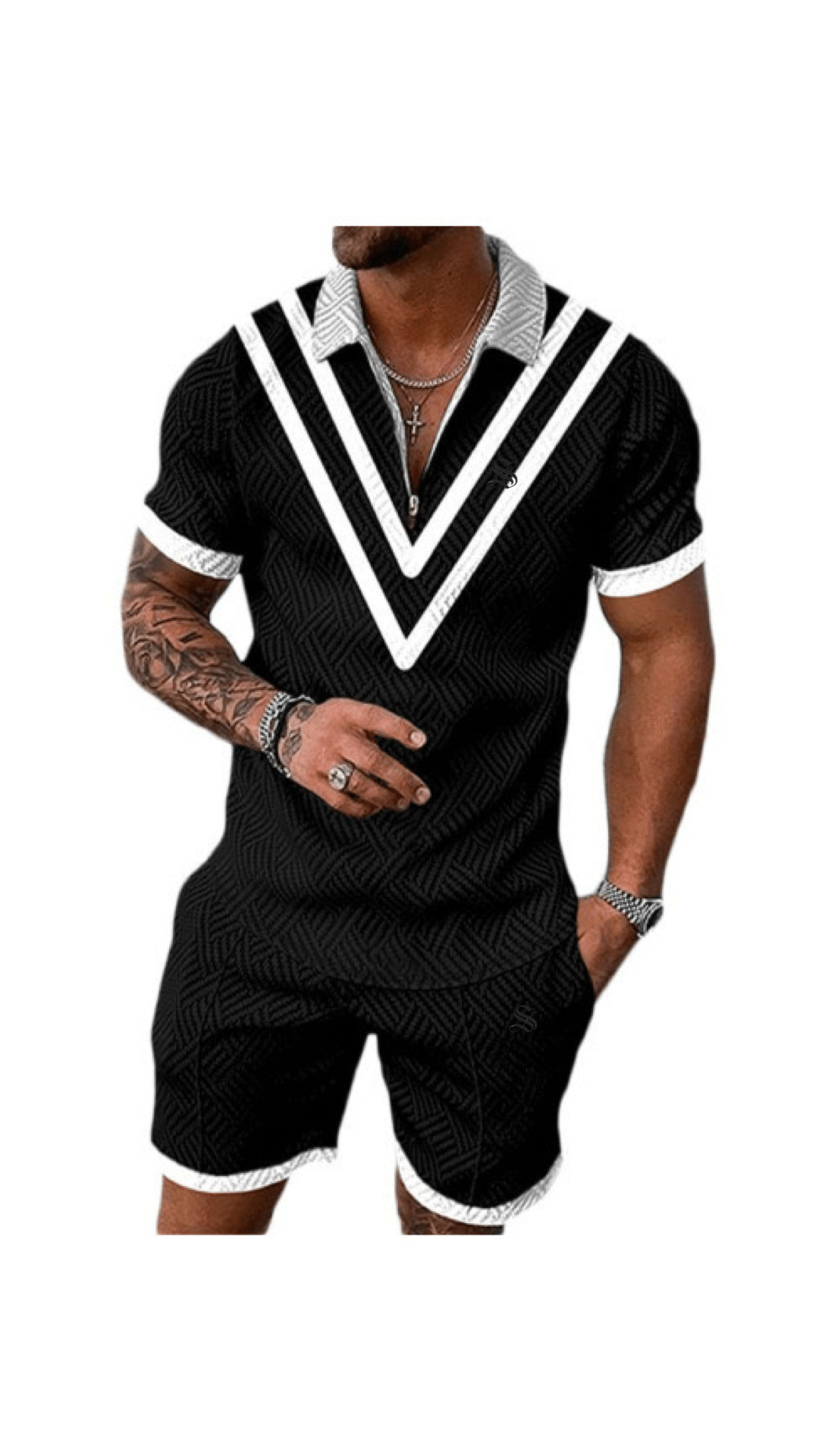 VJOT 3 - Top & Shorts for Men - Sarman Fashion - Wholesale Clothing Fashion Brand for Men from Canada