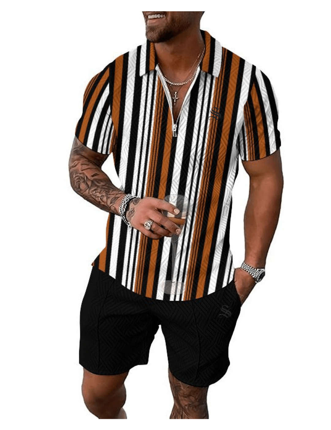 VJOT 3 - Top & Shorts for Men - Sarman Fashion - Wholesale Clothing Fashion Brand for Men from Canada