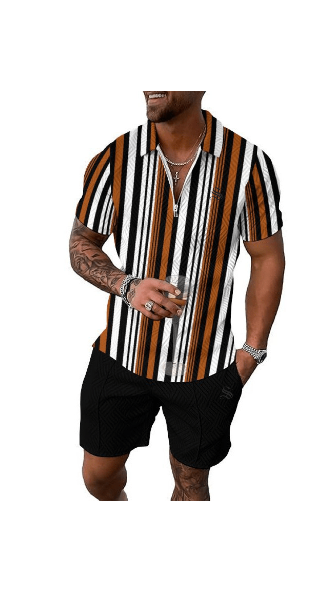 VJOT 3 - Top & Shorts for Men - Sarman Fashion - Wholesale Clothing Fashion Brand for Men from Canada