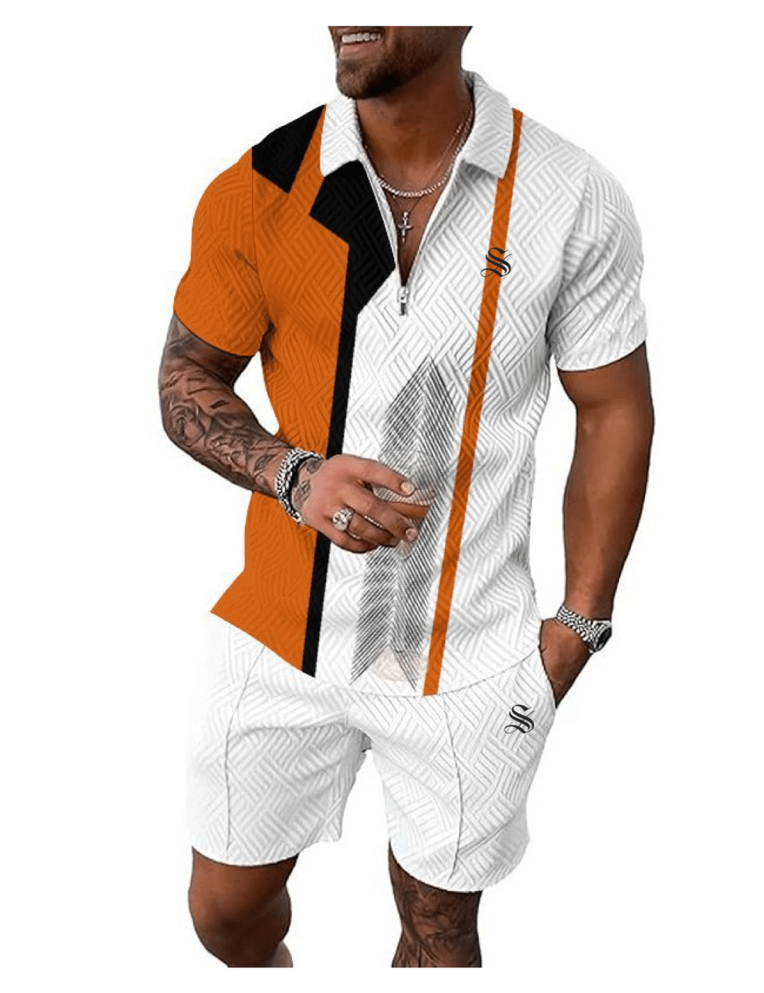 VJOT 4 - Top & Shorts for Men - Sarman Fashion - Wholesale Clothing Fashion Brand for Men from Canada