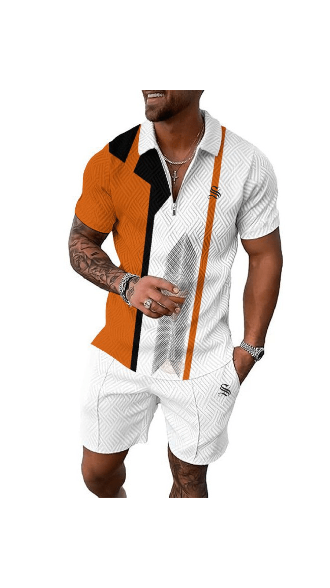 VJOT 4 - Top & Shorts for Men - Sarman Fashion - Wholesale Clothing Fashion Brand for Men from Canada