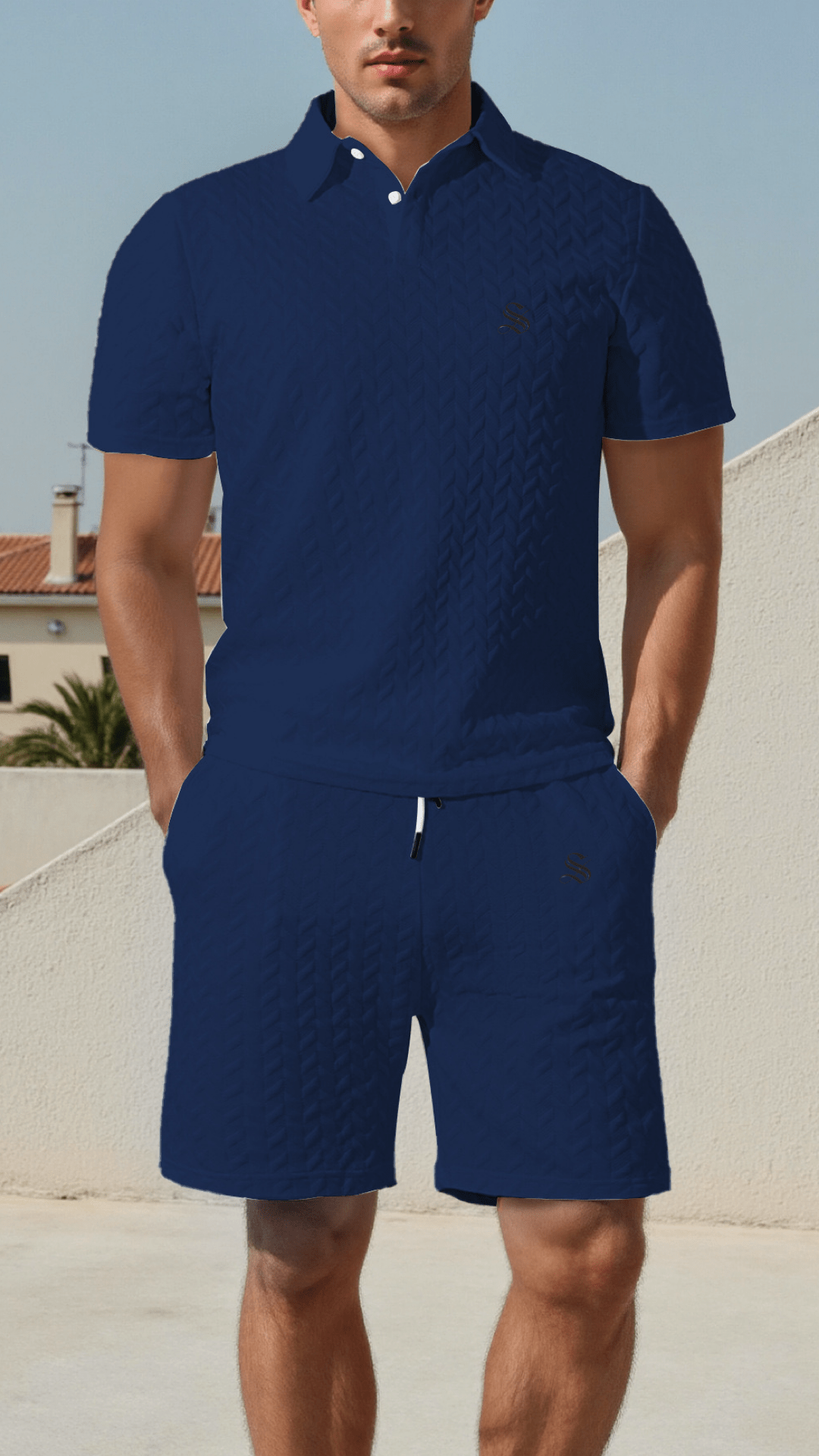 VJOT 5 - Top & Shorts for Men - Sarman Fashion - Wholesale Clothing Fashion Brand for Men from Canada