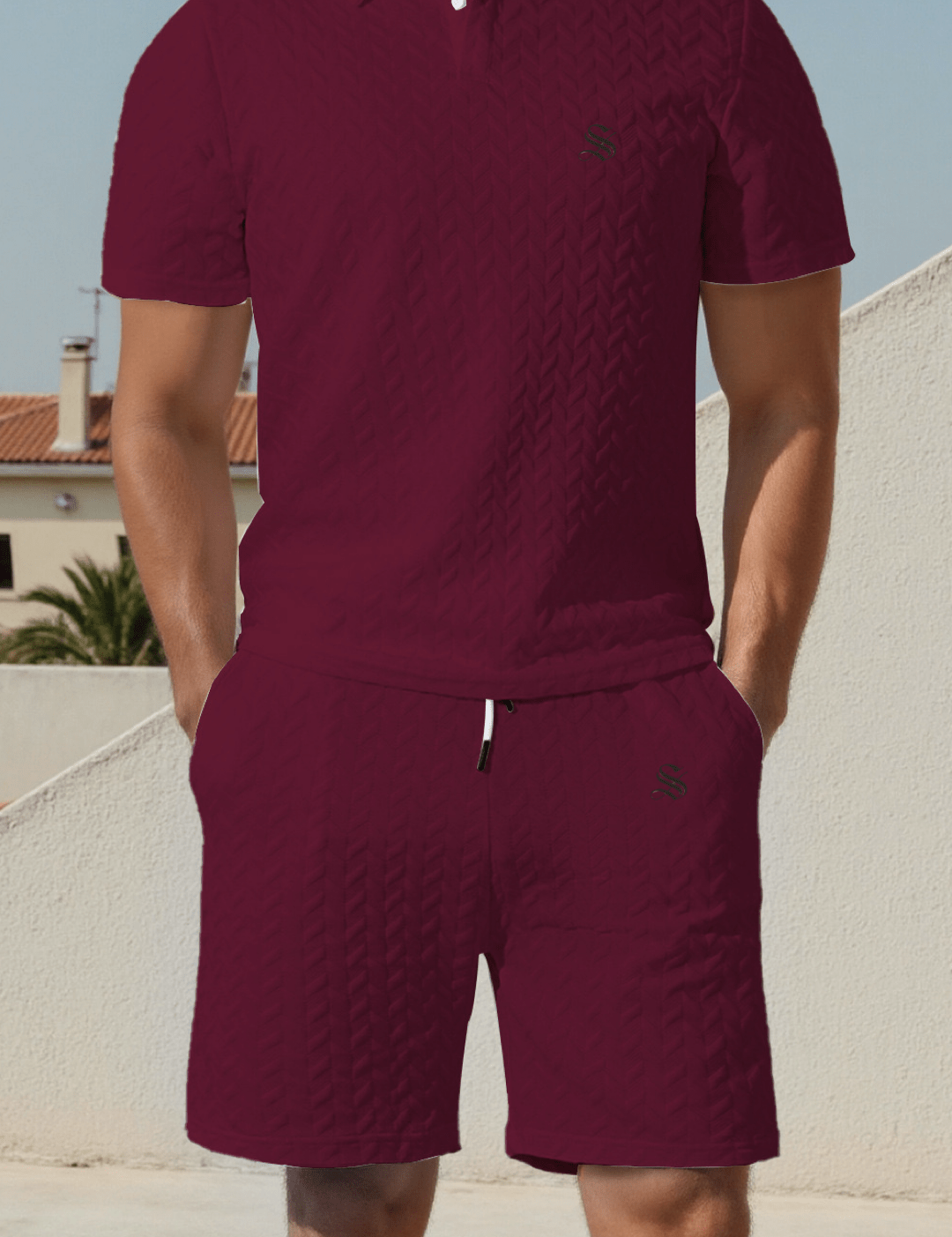 VJOT 5 - Top & Shorts for Men - Sarman Fashion - Wholesale Clothing Fashion Brand for Men from Canada