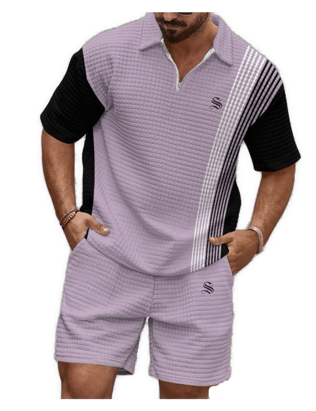 VJOT 6 - Top & Shorts for Men - Sarman Fashion - Wholesale Clothing Fashion Brand for Men from Canada