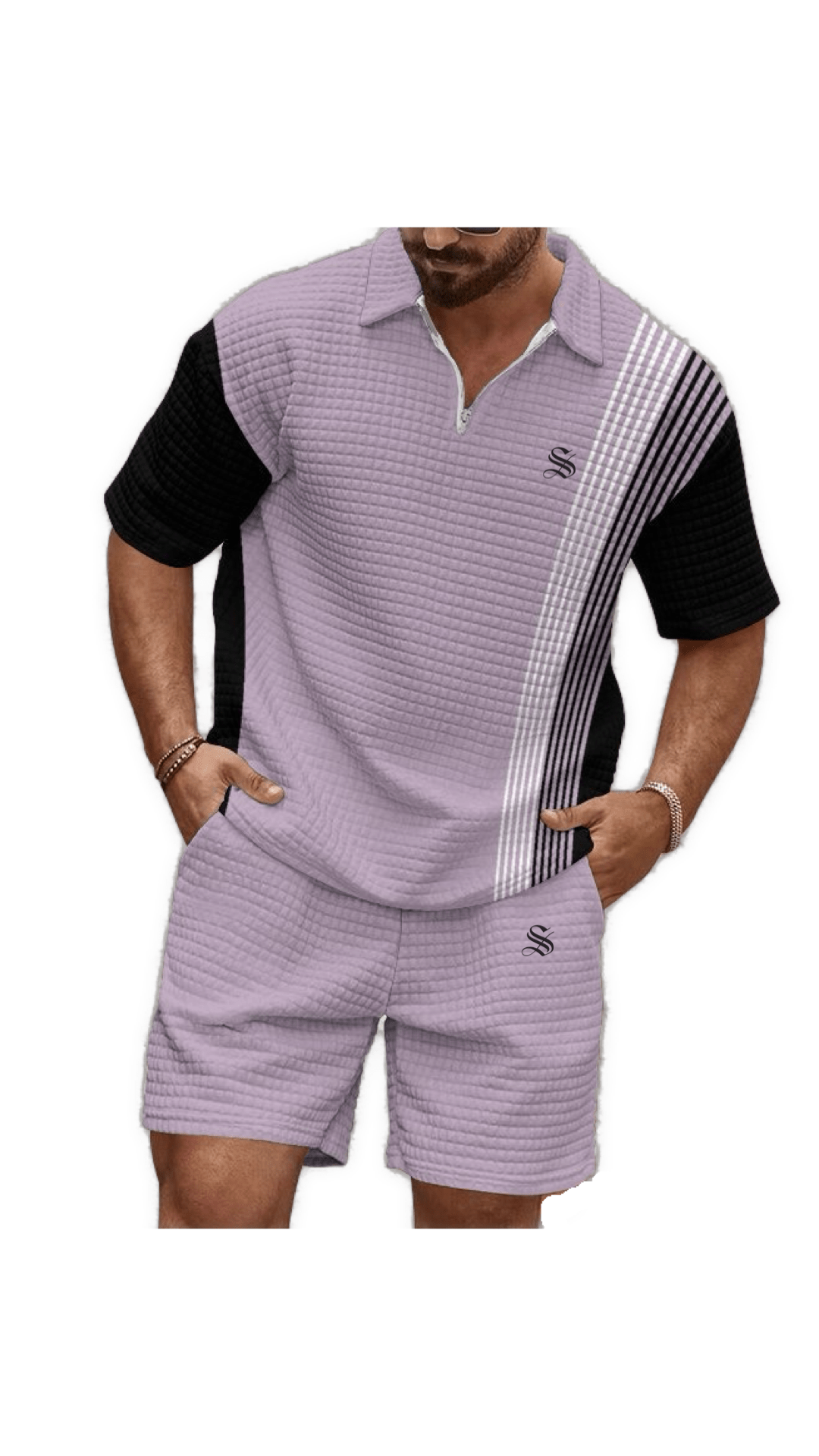 VJOT 6 - Top & Shorts for Men - Sarman Fashion - Wholesale Clothing Fashion Brand for Men from Canada