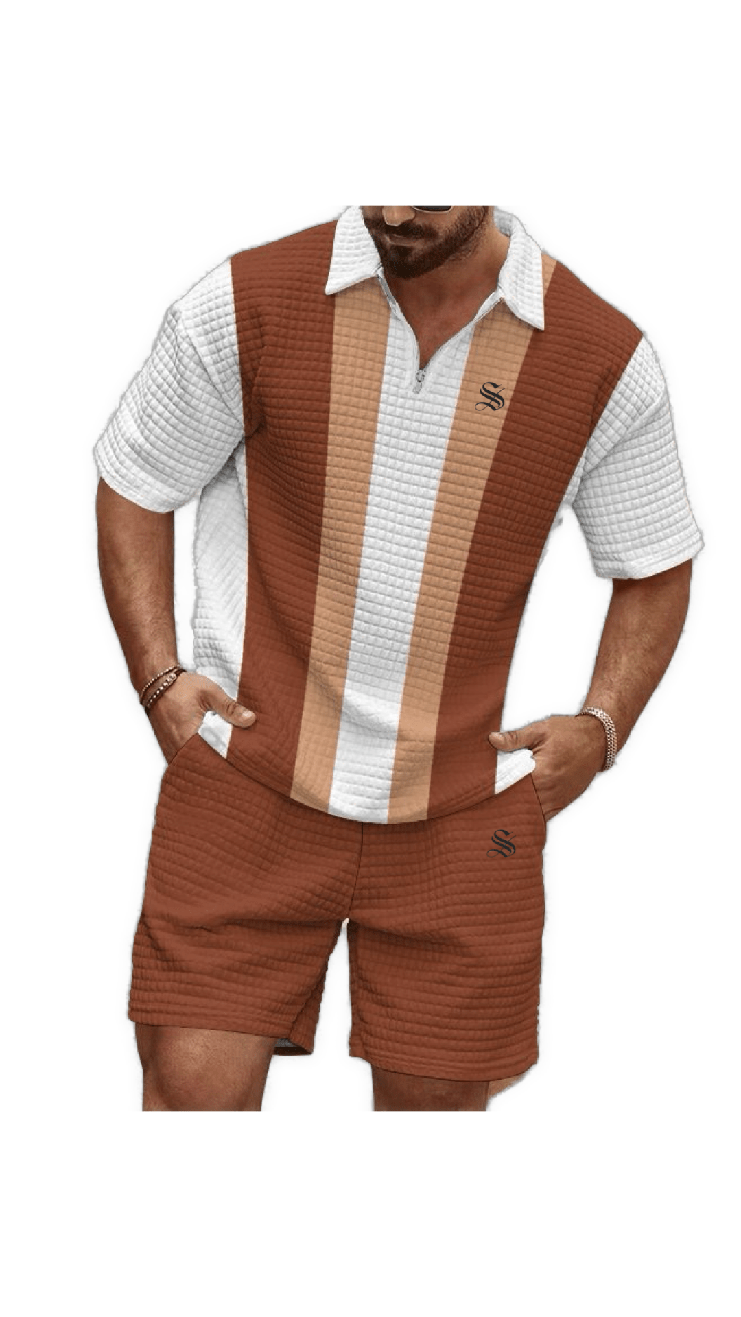 VJOT 7 - Top & Shorts for Men - Sarman Fashion - Wholesale Clothing Fashion Brand for Men from Canada