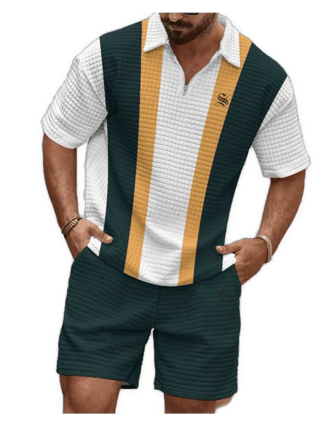 VJOT 7 - Top & Shorts for Men - Sarman Fashion - Wholesale Clothing Fashion Brand for Men from Canada