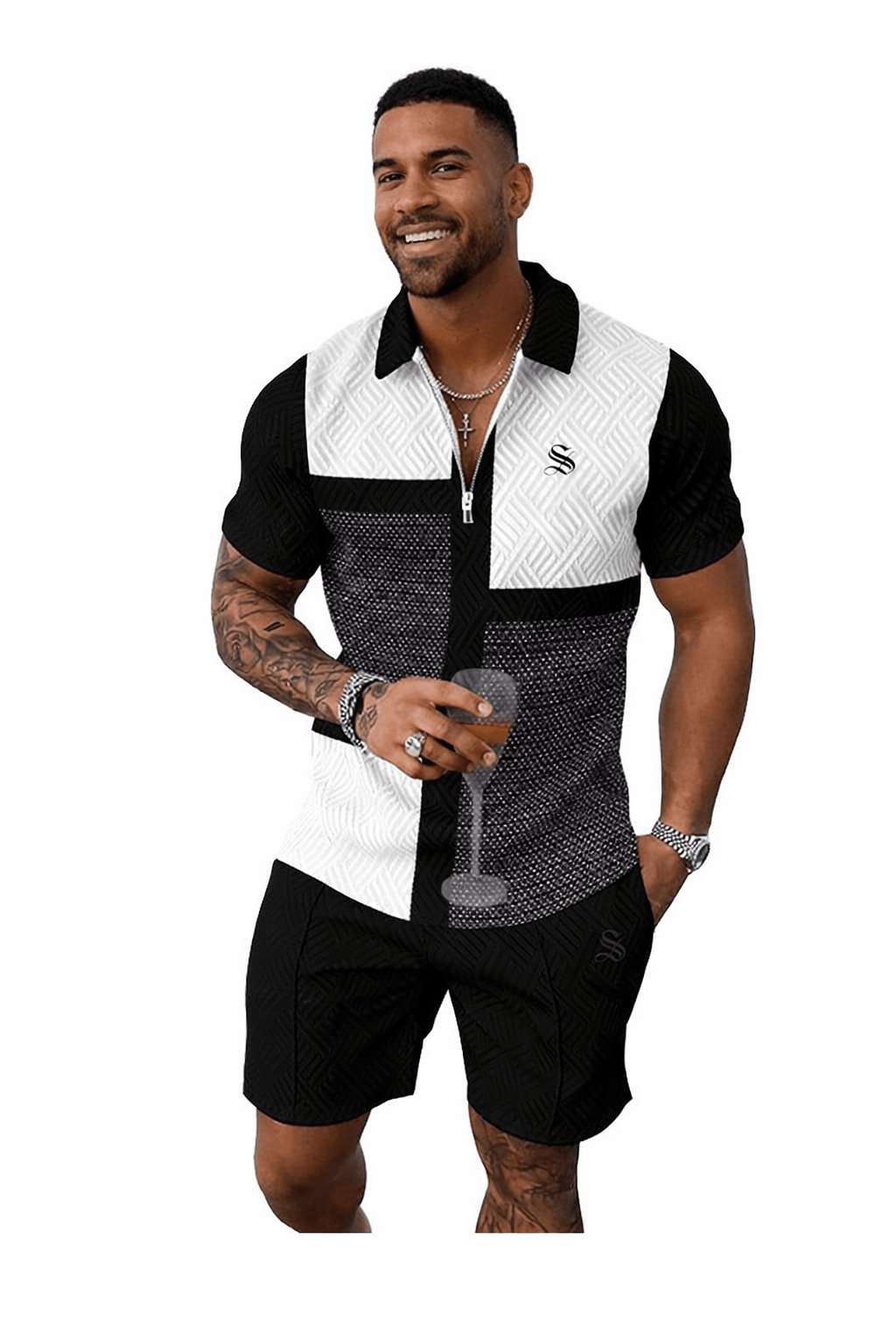 VJOT - Top & Shorts for Men - Sarman Fashion - Wholesale Clothing Fashion Brand for Men from Canada