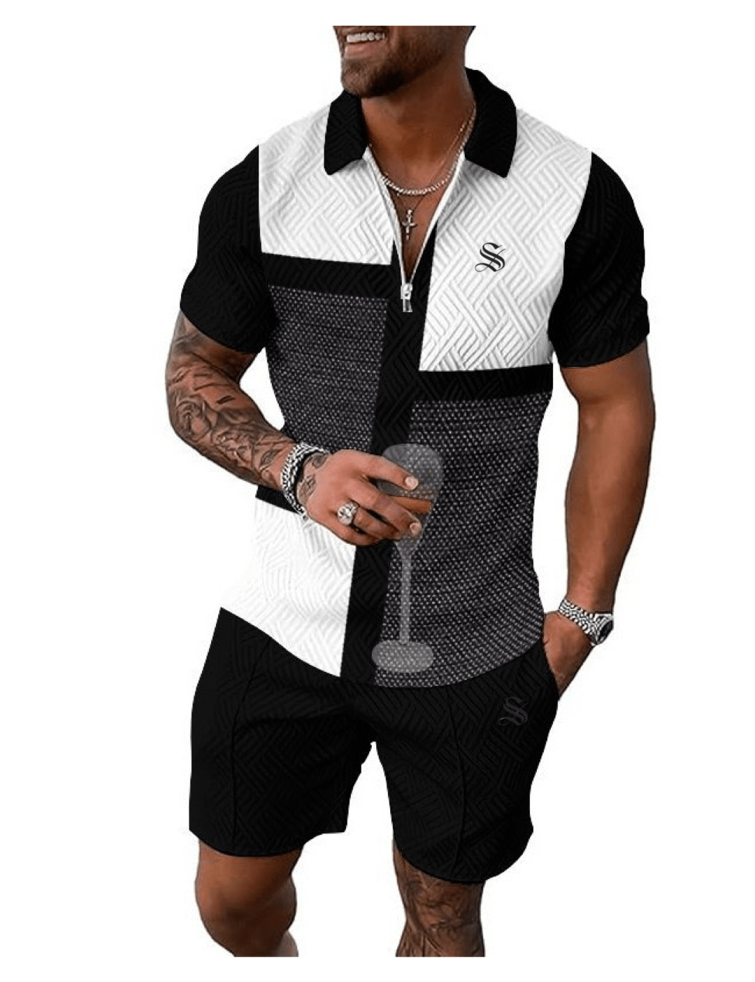VJOT - Top & Shorts for Men - Sarman Fashion - Wholesale Clothing Fashion Brand for Men from Canada