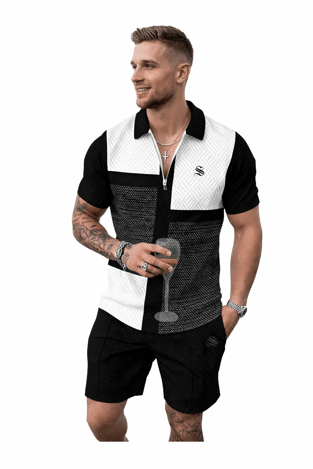 VJOT - Top & Shorts for Men - Sarman Fashion - Wholesale Clothing Fashion Brand for Men from Canada