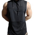 VKOP - Tank Top hooded for Men - Sarman Fashion - Wholesale Clothing Fashion Brand for Men from Canada