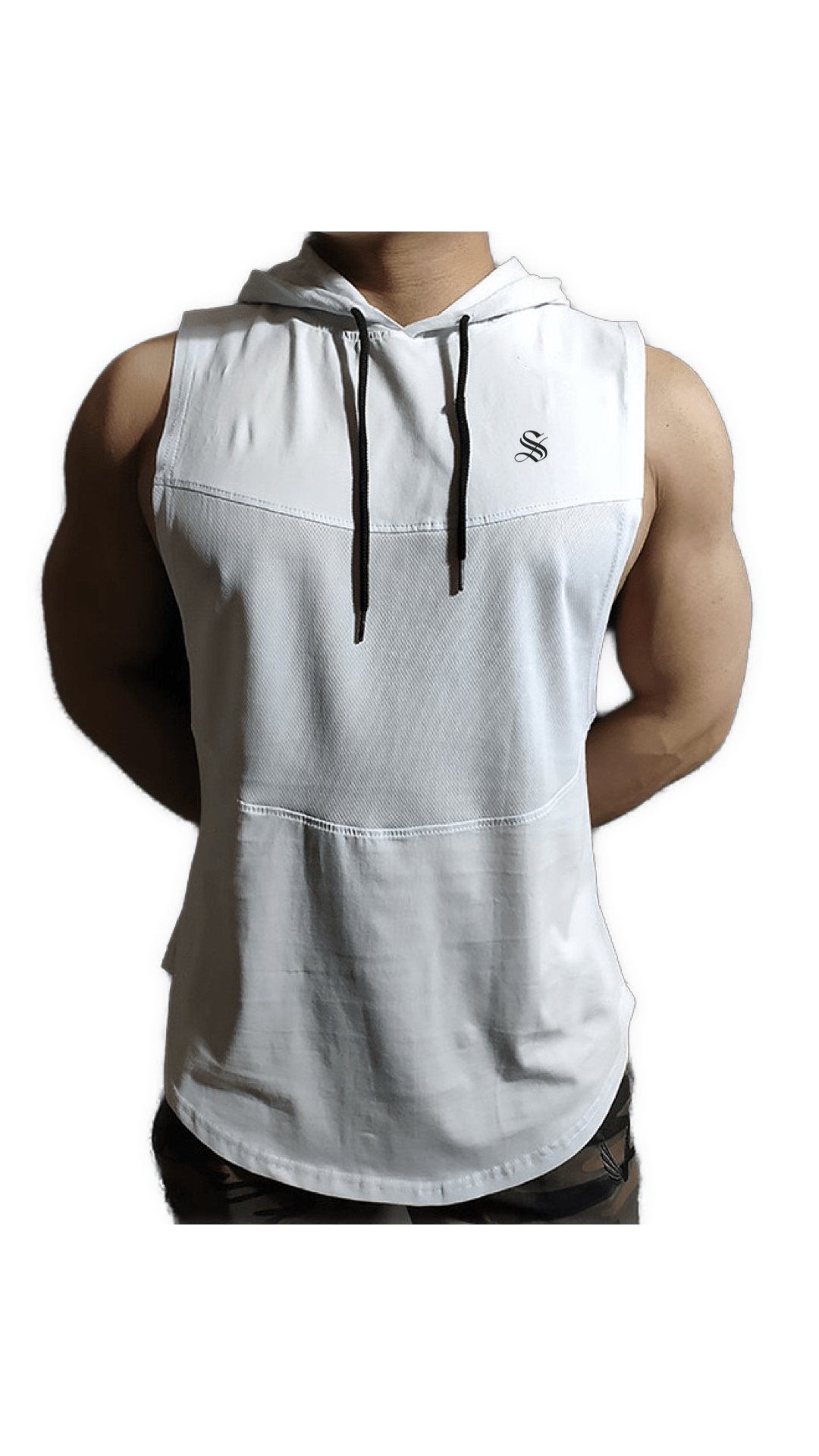 VKOP - Tank Top hooded for Men - Sarman Fashion - Wholesale Clothing Fashion Brand for Men from Canada