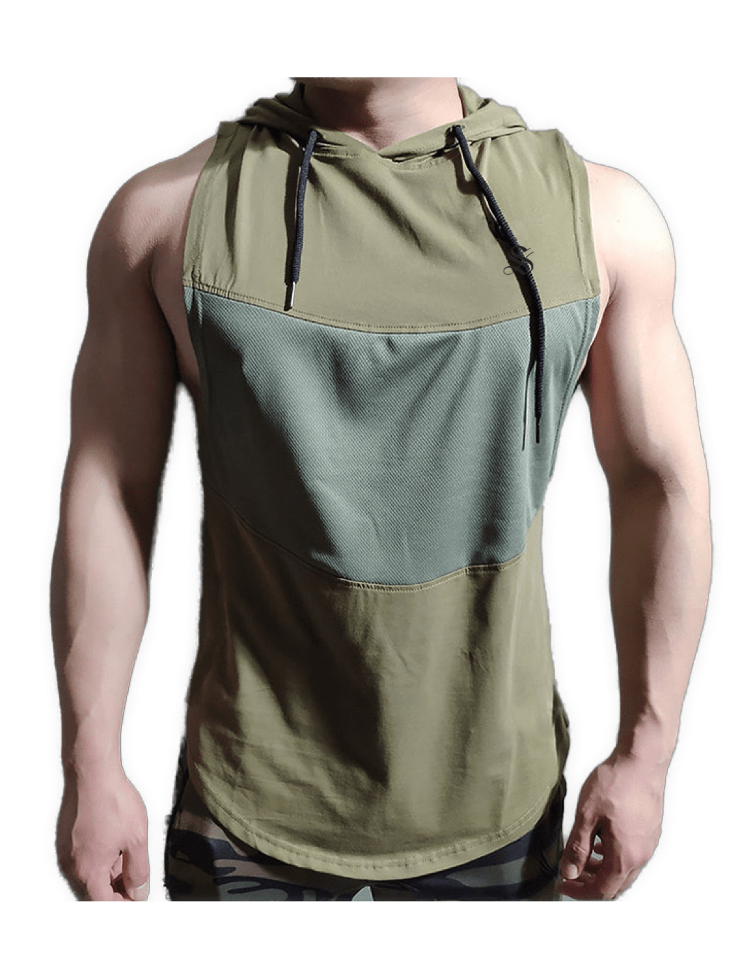VKOP - Tank Top hooded for Men - Sarman Fashion - Wholesale Clothing Fashion Brand for Men from Canada