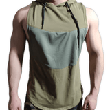 VKOP - Tank Top hooded for Men - Sarman Fashion - Wholesale Clothing Fashion Brand for Men from Canada