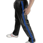 Vkuna 44 - Pu Leather Joggers for Men - Sarman Fashion - Wholesale Clothing Fashion Brand for Men from Canada