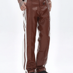 Vkuna 45 - Pu Leather Joggers for Men - Sarman Fashion - Wholesale Clothing Fashion Brand for Men from Canada
