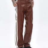 Vkuna 45 - Pu Leather Joggers for Men - Sarman Fashion - Wholesale Clothing Fashion Brand for Men from Canada