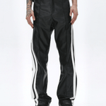Vkuna 45 - Pu Leather Joggers for Men - Sarman Fashion - Wholesale Clothing Fashion Brand for Men from Canada