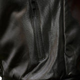 Vkuna - Pu Leather Hoodie for Men - Sarman Fashion - Wholesale Clothing Fashion Brand for Men from Canada