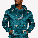 VoAzo 12 - Velvet Hoodie for Men - Sarman Fashion - Wholesale Clothing Fashion Brand for Men from Canada