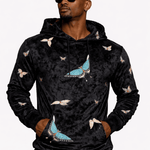VoAzo 13 - Velvet Hoodie for Men - Sarman Fashion - Wholesale Clothing Fashion Brand for Men from Canada