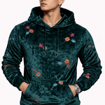VoAzo 15 - Velvet Hoodie for Men - Sarman Fashion - Wholesale Clothing Fashion Brand for Men from Canada